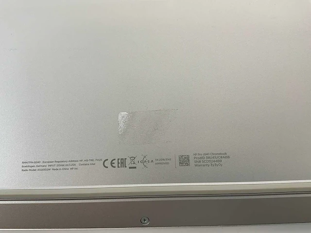 Hp pro c640 14", core(tm) i5 10th gen, 8 gb ram, 64 gb ssd touchscreen chromebooks (2x) - afbeelding 16 van  16