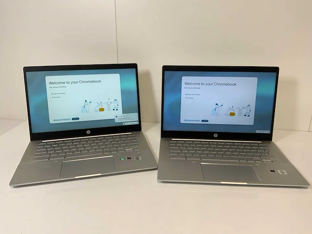 Hp pro c640 14”, core(tm) i5 10th gen, 8 gb ram, 64 gb ssd touchscreen chromebooks (2x) - afbeelding 1 van  14
