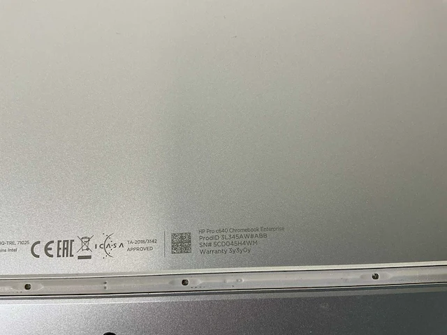 Hp pro c640 14”, core(tm) i5 10th gen, 8 gb ram, 64 gb ssd touchscreen chromebooks (2x) - afbeelding 14 van  14