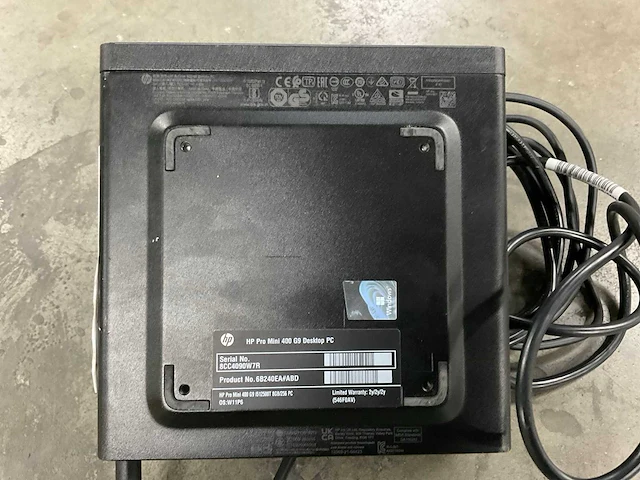 Hp pro mini 400 g9 desktop - afbeelding 4 van  5