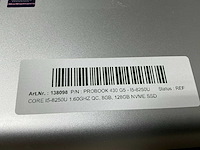Hp probook 430 g5 - i5-8250u laptop - afbeelding 3 van  4