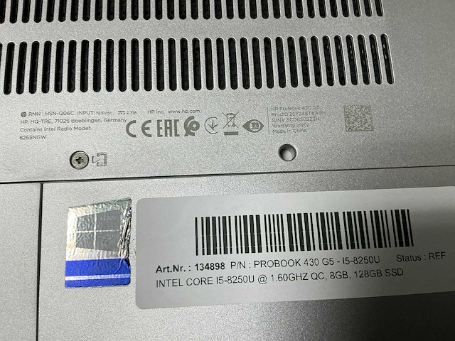 Hp probook 430 g5 - i5-8250u laptop - afbeelding 3 van  3