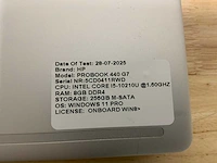 Hp probook 440 g7(i5-gen10) laptop (2x) - afbeelding 7 van  8
