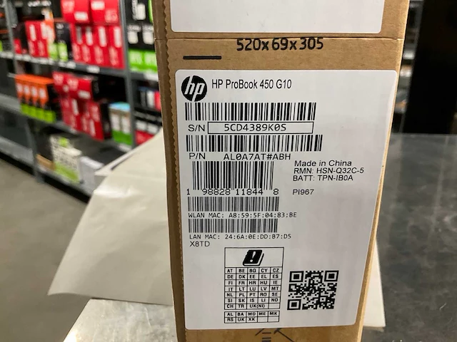 Hp probook 450 g10 laptop - afbeelding 3 van  3