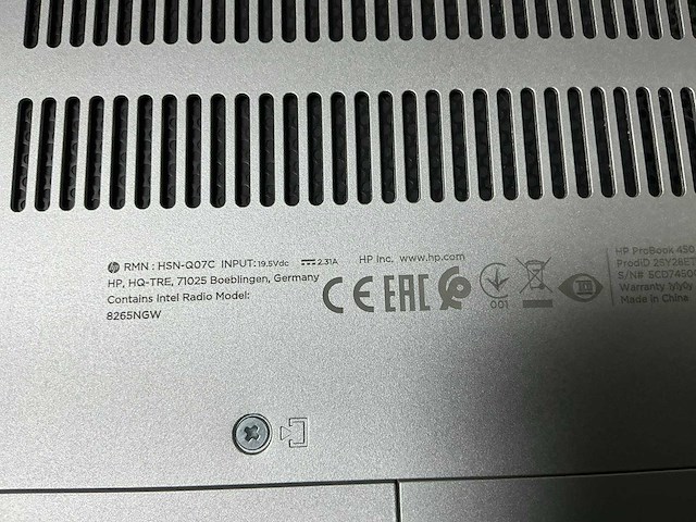 Hp probook 450 g5 - i5-8250u laptop - afbeelding 4 van  4