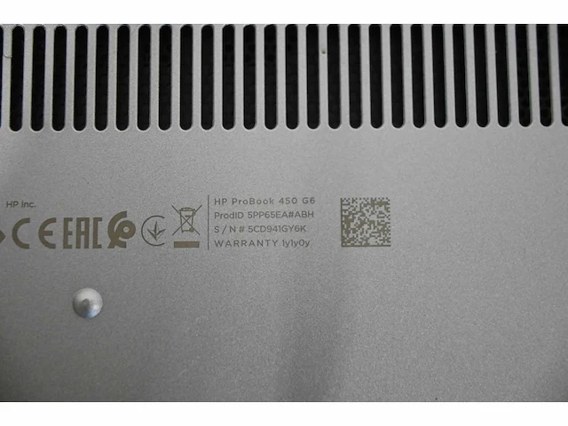 Hp probook 450 g6 laptop - afbeelding 5 van  5