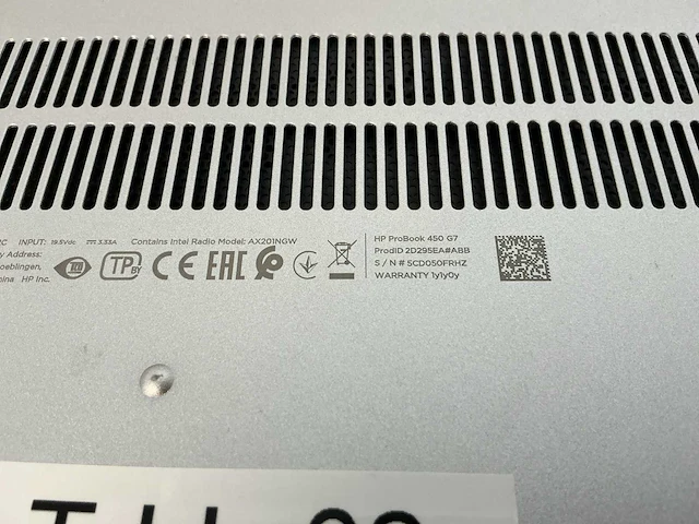 Hp probook 450 g7 laptop - afbeelding 8 van  9