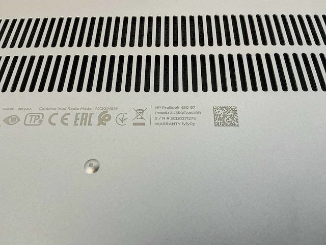 Hp probook 450 g7 laptop - afbeelding 7 van  8