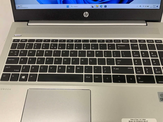 Hp probook 450 g7(i7-gen10) laptop - afbeelding 3 van  7
