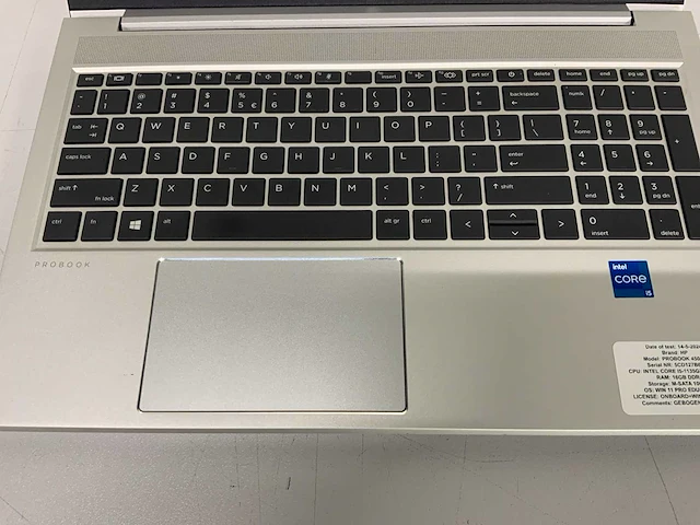 Hp probook 450 g8 laptop - afbeelding 3 van  8