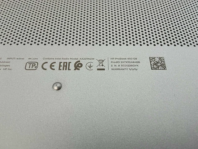 Hp probook 450 g8 laptop - afbeelding 7 van  8