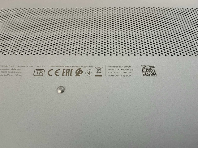 Hp probook 450 g8 laptop - afbeelding 7 van  8