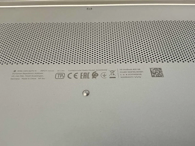 Hp probook 450 g8 laptop - afbeelding 8 van  9