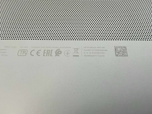 Hp probook 450 g8 laptop - afbeelding 8 van  8
