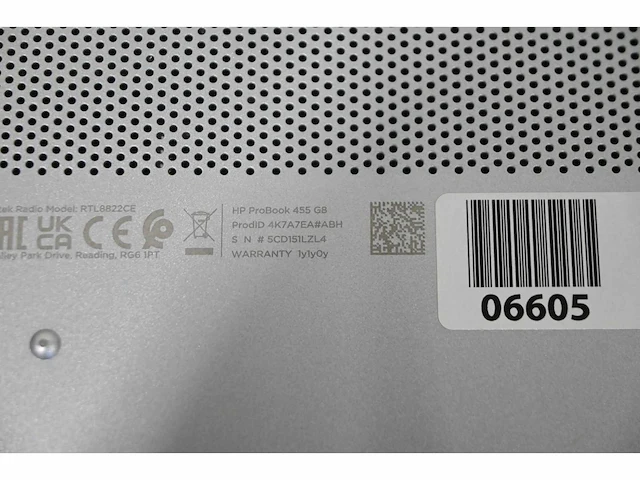 Hp probook 455 g8 laptop - afbeelding 5 van  5