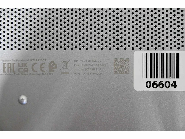 Hp probook 455 g8 laptop - afbeelding 5 van  5