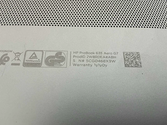 Hp probook 635 aero g7 laptop - afbeelding 8 van  9