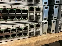 Hp procurve 2610-24g (j9087a) 19" switch (2x) - afbeelding 4 van  4