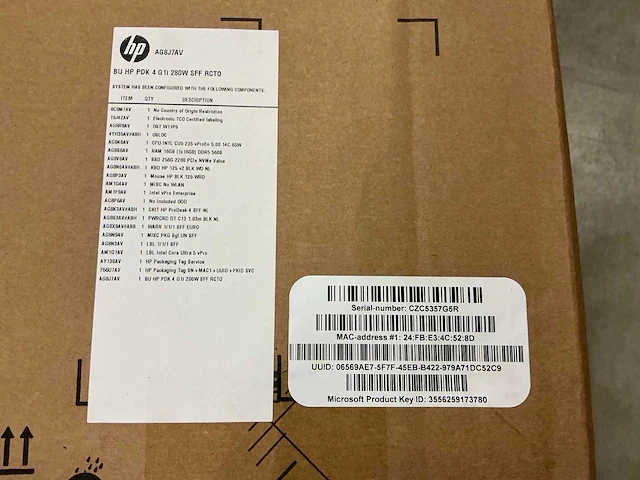 Hp prodesk 4 sff g1i - afbeelding 3 van  3