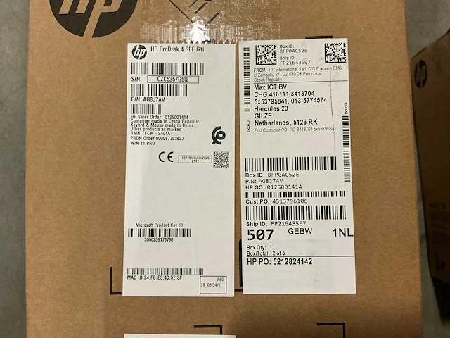 Hp prodesk 4 sff g1i - afbeelding 2 van  3