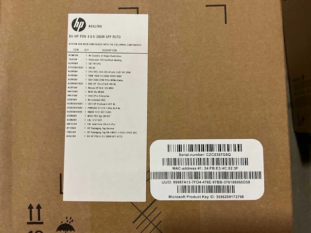 Hp prodesk 4 sff g1i - afbeelding 3 van  3