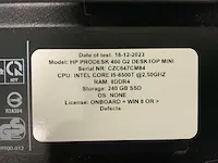 Hp prodesk 400 g2 mini desktop desktop (10x) - afbeelding 6 van  15