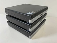 Hp prodesk 400 g4 dm, core(tm) i5 8th gen, 8 gb ram, 256 gb ssd mini desktops (3x) - afbeelding 4 van  11