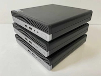 Hp prodesk 400 g4 dm, core(tm) i5 8th gen, 8 gb ram, 256 gb ssd mini desktops (3x) - afbeelding 5 van  11