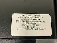 Hp prodesk 400 g4 mt desktop (5x) - afbeelding 7 van  11