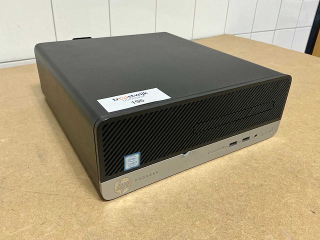 Hp prodesk 400 g6 - i5-8500 computersysteem - afbeelding 1 van  5
