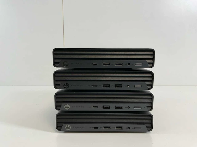 Hp prodesk 400 g6, core(tm) i5 10th gen, 8 gb ram, 256 gb nvme mini desktops (4x) - afbeelding 2 van  6