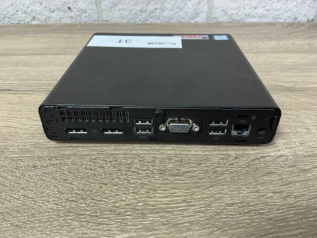 Hp prodesk 400g5 mini desktop - afbeelding 2 van  3