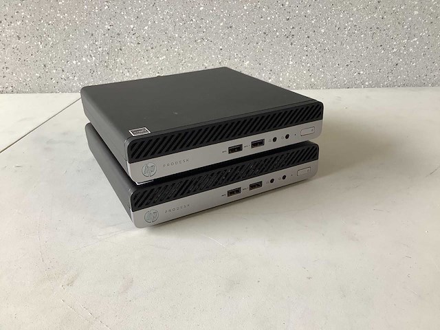 Hp prodesk 405 g4 desktop mini (2x) - afbeelding 4 van  4