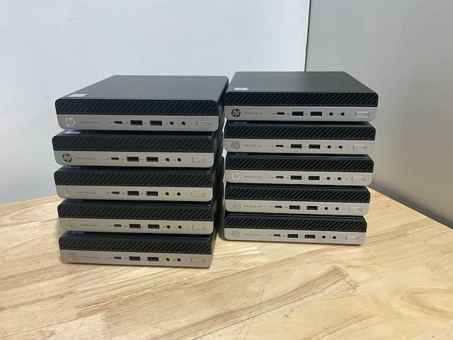 Hp prodesk 600 g3 desktop (10x) - afbeelding 1 van  5
