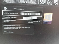 Hp prodesk 600g3 desktop (4x) - afbeelding 3 van  3