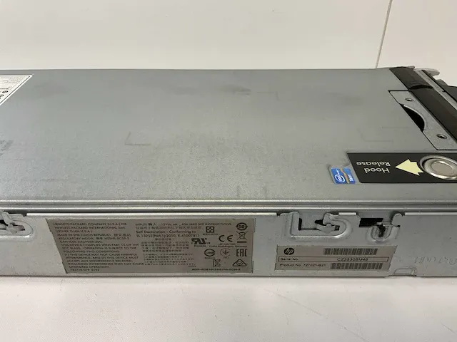 Hp proliant bl460cc gen9, 2x xeon(r) e5-2667 v3, 12x 32 gb ram, no hdd blades (2x) - afbeelding 5 van  8