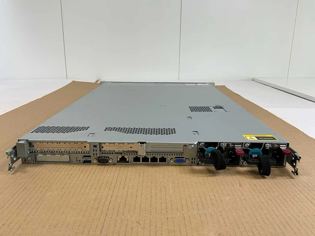 Hp proliant dl360 g9, 2x xeon(r) e5-2620 v3, 8x 8 gb ram, 5x 600 gb sas(eg000600jwjnp) - 1x 600 gb sas(eg000600jwebh) rack mount chassis - afbeelding 6 van  10