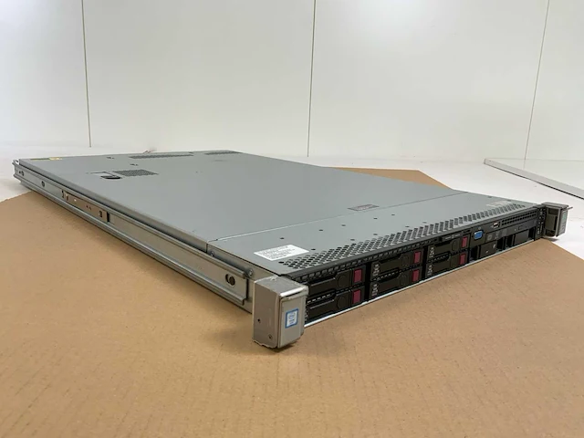 Hp proliant dl360 g9, 2x xeon(r) e5-2620 v4, no ram, 6x 600 gb sas(eh0600jedhe) rack mount chassis - afbeelding 4 van  10