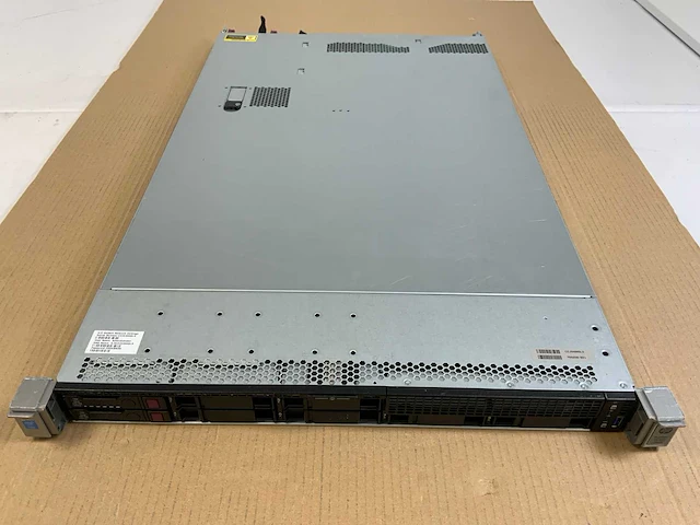 Hp proliant dl360 g9, 2x xeon(r) e5-2630l v3, 24x 24 gb ram, 2x 300 gb sas(eh0300jedhc) rack mount chassis - afbeelding 2 van  9