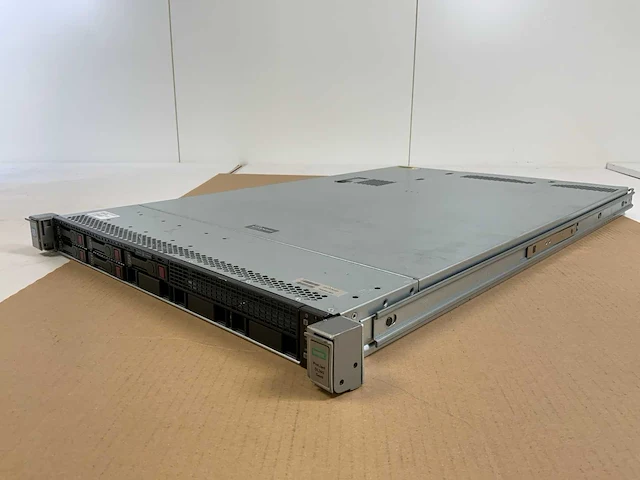 Hp proliant dl360 g9, 2x xeon(r) e5-2650 v4, 8x 16 gb ram, 3x 480 gb ssd(lk0480gfjsk) - 2x 1.8 tb sas(al14seb18eq) rack mount chassis - afbeelding 3 van  9