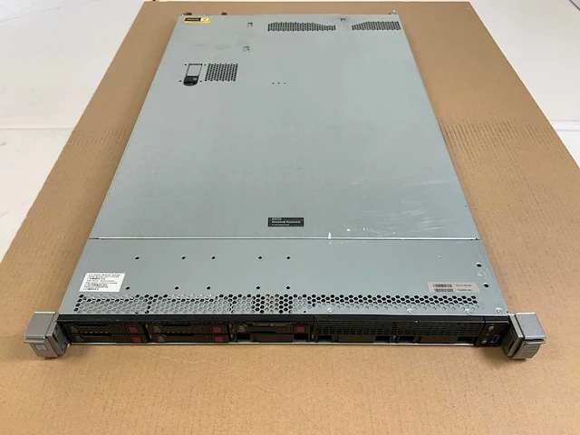 Hp proliant dl360 g9, 2x xeon(r) e5-2650 v4, 8x 16 gb ram, 3x 480 gb ssd(lk0480gfjsk) - 2x 1.8 tb sas(al14seb18eq) rack mount chassis - afbeelding 3 van  10