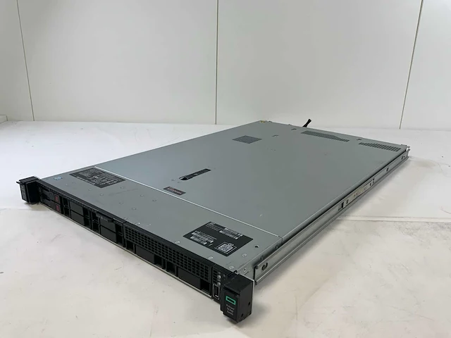 Hp proliant dl360 gen10, 2x xeon(r) gold 5115, 8x 8gb ram, 2x 480 gb ssd (vk000480gwjpe) rack mount chassis - afbeelding 2 van  9