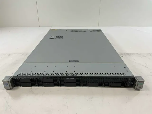 Hp proliant dl360 gen10, 2x xeon(r) gold 6142, 12x 64 gb ram, 960 gb ssd (mk000960gwugh) rack mount chassis - afbeelding 1 van  7