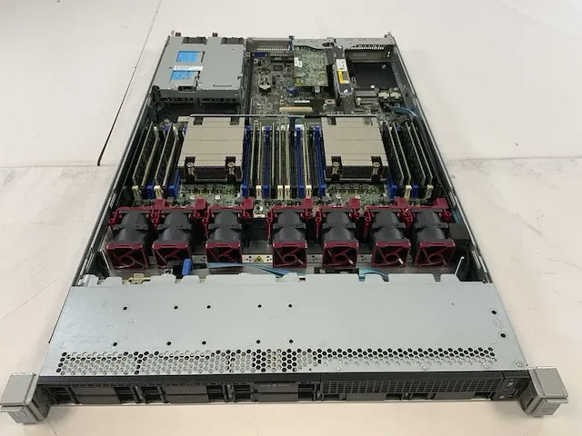 Hp proliant dl360 gen10, 2x xeon(r) gold 6142, 12x 64 gb ram, 960 gb ssd (mk000960gwugh) rack mount chassis - afbeelding 6 van  7