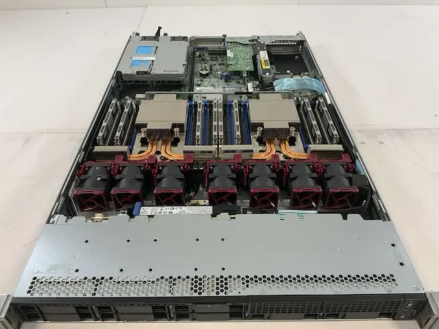 Hp proliant dl360 gen9, 2x xeon(r) e5-2620 v4, 8x 64 gb ram, no hdd rack mount chassis - afbeelding 6 van  7