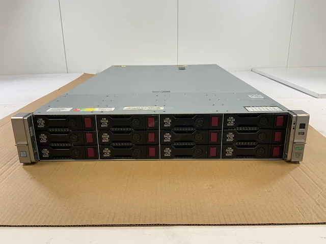 Hp proliant dl380 gen 9, 2x xeon(r) e5-2620, 2x 16 gb ram, 11x 4 tb sas(mb4000jvyzc) - 2x 300 gb sas(eg000300jwfvb) rack mount chassis - afbeelding 1 van  14