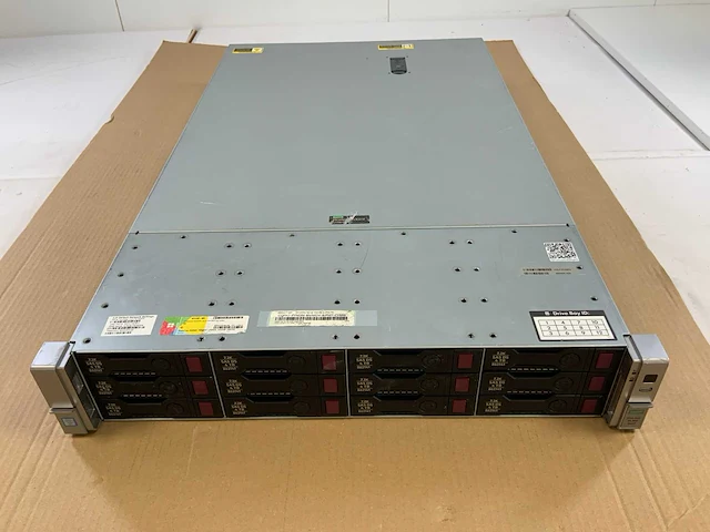 Hp proliant dl380 gen 9, 2x xeon(r) e5-2620, 2x 16 gb ram, 11x 4 tb sas(mb4000jvyzc) - 2x 300 gb sas(eg000300jwfvb) rack mount chassis - afbeelding 7 van  14