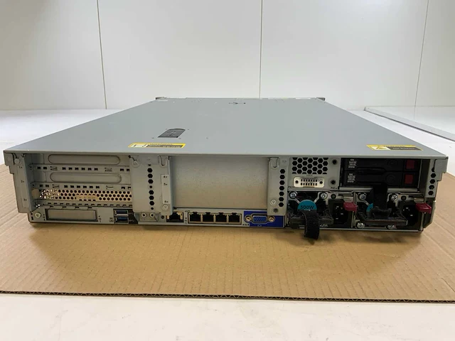 Hp proliant dl380 gen 9, 2x xeon(r) e5-2620, 2x 16 gb ram, 11x 4 tb sas(mb4000jvyzc) - 2x 300 gb sas(eg000300jwfvb) rack mount chassis - afbeelding 10 van  14