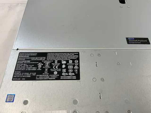 Hp proliant dl380 gen10, xeon(r) gold 5115, 6x 16 gb ram, 7x 2 tb sas (eg002400jwjnt) rack mount chassis - afbeelding 8 van  12