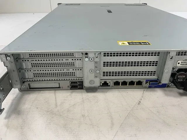 Hp proliant dl380 gen10, xeon(r) gold 5115, 6x 16 gb ram, 7x 2 tb sas (eg002400jwjnt) rack mount chassis - afbeelding 11 van  12